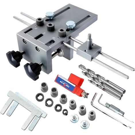 Kit de gabarit à chevilles en bois, outil combiné, construction durable, facile à utiliser (1/5)