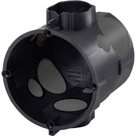 Boîtier d'appareil F-TRONIC, encastré, Ø 60 mm, profondeur 65 mm, étanche au vent (1/2)