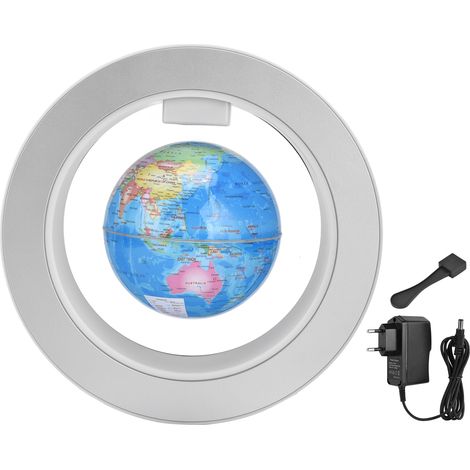 4-Zoll-Magnetglobus mit Schwebeeffekt – Dekoration für Zuhause oder Büro, Geschenkidee, Bastelidee – EU-Stecker 100–240 V (1/5)