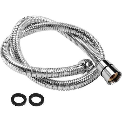 Tuyau de douche flexible en acier inoxydable de 80 cm pour salle de bain (1/4)