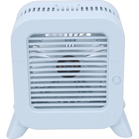 Kabelloser, per USB aufladbarer Mini-Tischventilator mit Luftkühlerfunktion für Schlafzimmer, Büro und Schreibtisch (1/5)