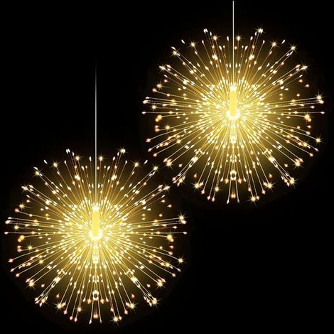 Luci natalizie a LED con telecomando, 8 modalità e funzione di regolazione dell'intensità luminosa, impermeabili IP44, ideali per uso interno/esterno.