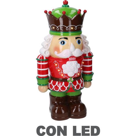 Soldatino resina con led verde cm26x18h48 (1/3)
