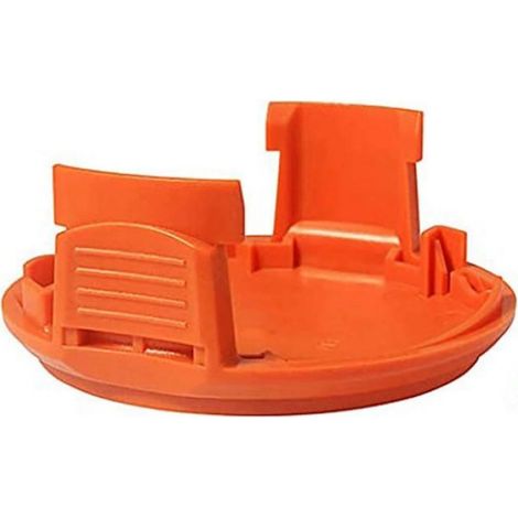 Couvercle De Bobine - Pour Coupe-Bordures Électriques - Compatible Modèles WG105 À WG124 - ABS - Orange - 3 Pièces (1/5)