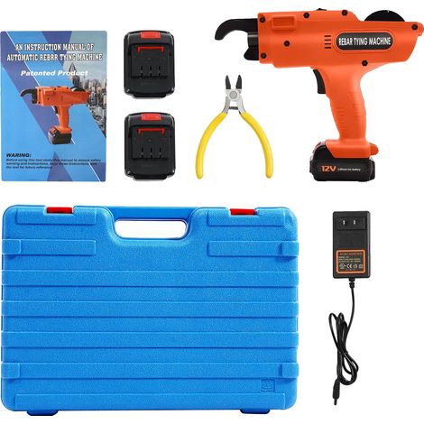 Ferrailleur, Automatique, Alimenté par Batterie, Orange (1/2)