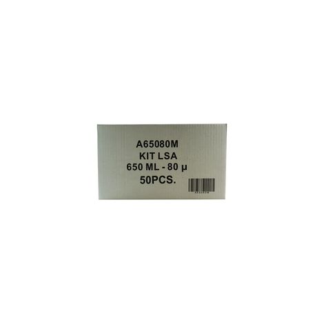GELSON TAZZE MONOUSO 650 ML 80 MICRON
