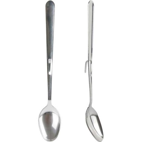 Lot de 2 cuillères à confiture en acier inoxydable (1/3)