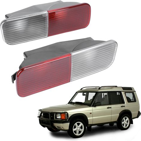 Paire de feux arrière de pare-chocs pour Land Rover Discovery 2, 4 mars - (livrés sans ampoules) (1/5)