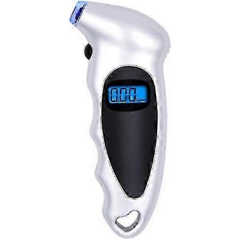 Manomètre électronique de haute précision pour pneus de voiture miniature avec affichage numérique LCD (1/2)