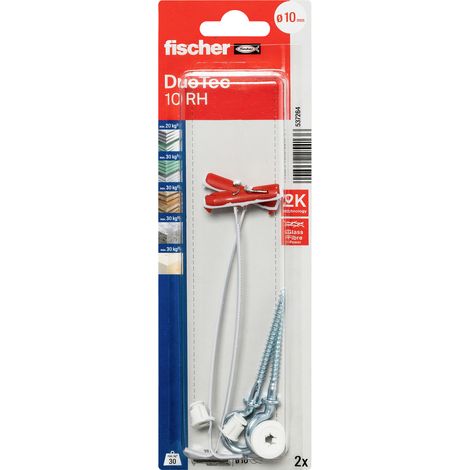 Fischer 537264 fischer DuoTec 10 RH K NV Dübelset 50 mm 1 Set (1/5)