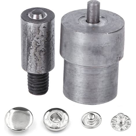 Oeillet Perforateur en Acier, Matrice d'oeillets Perforateur D'oeillets Poinçon pour Presse à Oeillet pour Cuir, Bagages (5,0 mm) (1/5)
