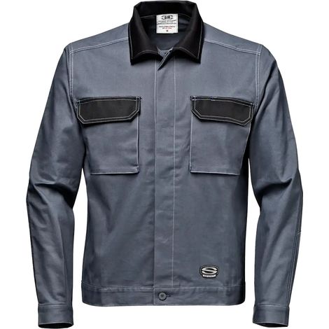 SIR SAFETY SYSTEM SYMBOL STRETCH Veste de travail hydrofuge gris Taille 56