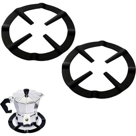 Support de casserole, réducteur de casserole, anneau de support, accessoires d'étagère pour cafetière, réducteur de brûleur, (1/5)