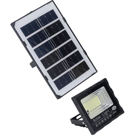 Wasserdichte LED-Solarleuchte mit Fernbedienung für den Außenbereich, geeignet für Hof und Park (1/5)