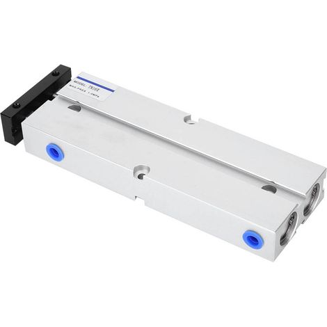 Vérin pneumatique à double effet en alliage d'aluminium antirouille TN16 0,10,9 MPa 10200 mm (TN16X200-S) (1/5)