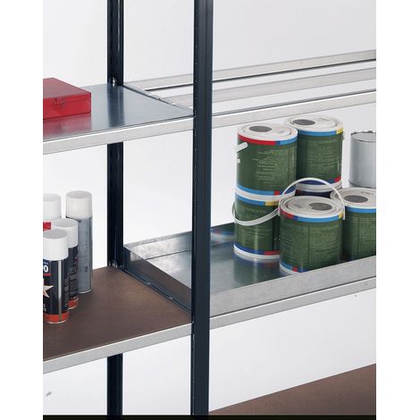 PROVOST - Plateau de recouvrement inox pour étagère tubulaire Prospace+