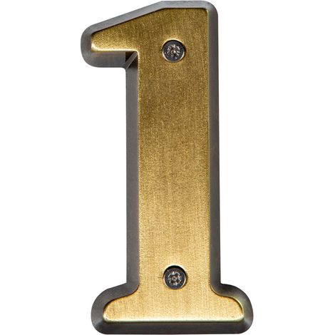 N°1 - Zamak Or vieilli 80mm - 4005256 (1/2)