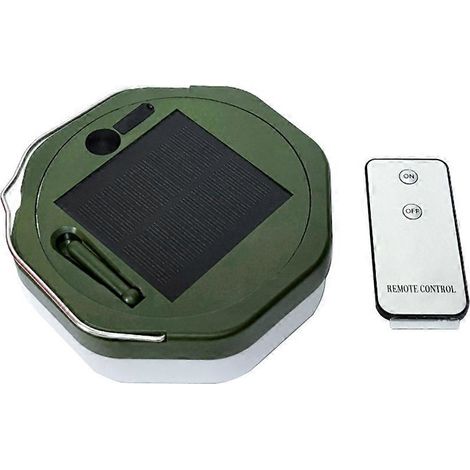 Solarbetriebene Lichterkette mit Fernbedienung, ideal für stimmungsvolles Zeltambiente. Inklusive Maßband und leicht zu verstauen. (1/5)