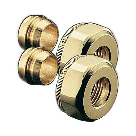 OV  Klemmringverschraubung  Ofix  CEP  2-fach,  f  AG  3/4Z  Eurokonus  14mm    Conexión  de  compresión  OV  Ofix  CEP  doble,  para  rosca  externa  3/4"  Eurocono  14mm (1/4)