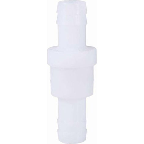 Clapet anti-retour intégré en plastique de 12 mm pour eau, carburant, liquide, air (1/5)