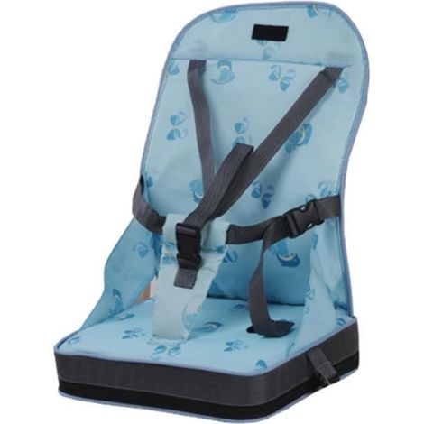 Rehausseur Chaise Enfant Rehausseur De Chaise Bebe Rehausseur Enfant, Sécurité Eponge Confortable Coussins avec Longue Sangle