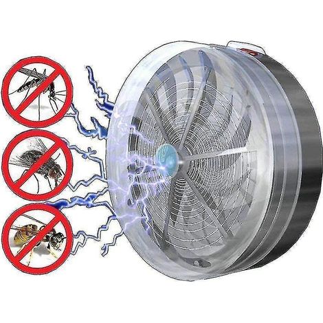 Répulsif anti-moustiques solaire à économie d'énergie, portable et sans fil, pour l'intérieur et l'extérieur. (1/5)