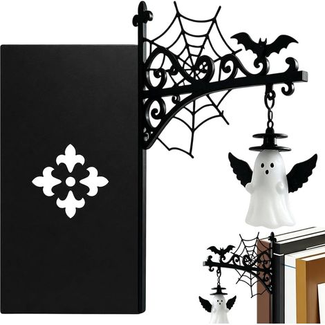 Lampe Étagère Halloween Mini Lanterne Bibliothèque LED Gothique (1/5)