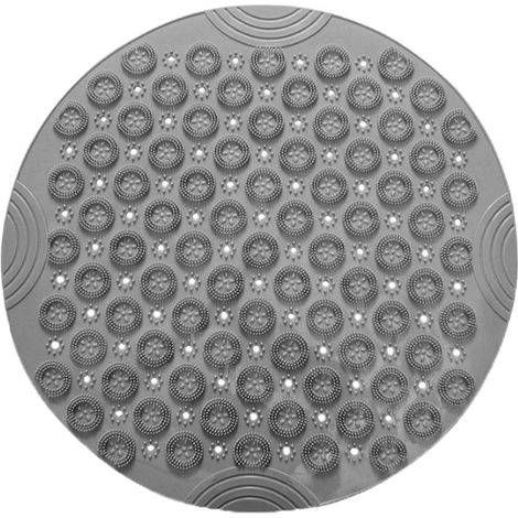 Tapis De Douche - Rond - 55 X 55 Cm - Antidérapant - Pour Baignoire Et Sol Humide (1/5)