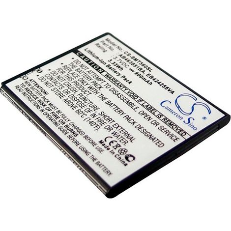 NX - Batterie téléphone, smartphone, GSM pour Samsung 3.7V 900mAh - AB463851BAAB463851B