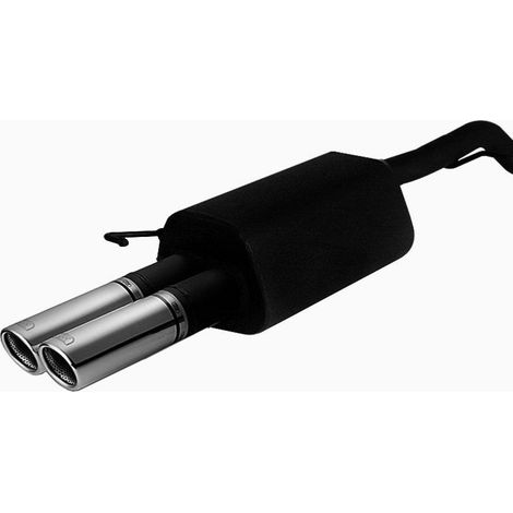 Silencieux Echappement Ulter Peugeot 208 1.6HDI 2012-2019 2x70mm-36604913