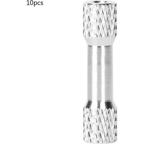 10 Stück Abstandshalter M3x25mm aus eloxierter Aluminiumlegierung mit Innengewinde, ausbalanciert für Quadcopter