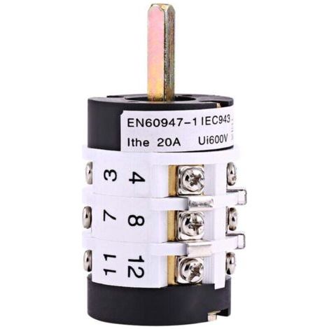 220V/380V 20A changeur de pneu de voiture métal Machine moteur avant interrupteur inverseur outil (1/4)