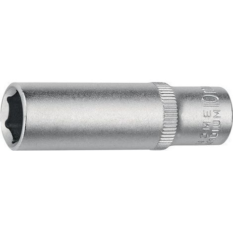 Inserto de llave de tubo de cama profunda 1/4 pulgada hexagonal largo SW 8mm L.50mm PROMAT