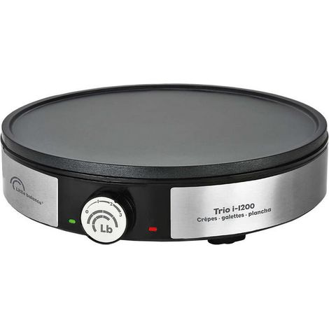 crepera 30cm 1200w acero inoxidable - 8383 - Little Balance -