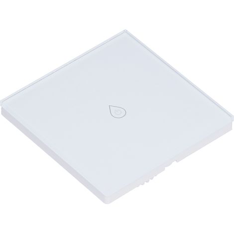 Ortviai Interrupteur mural intelligent pour chauffe-eau WiFi Tuya 86 mm en verre trempé et PC ignifuge 100-240 V (1/4)