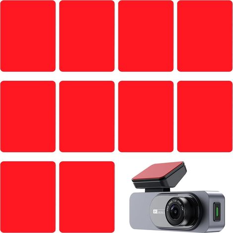10 selbstklebende Aufkleber, extra starkes doppelseitiges Klebeband, wasserfeste selbstklebende Pads für Zuhause, Büro, Heimwerkerarbeiten und Befestigungen im Außenbereich (35 mm x 45 mm) (1/4)