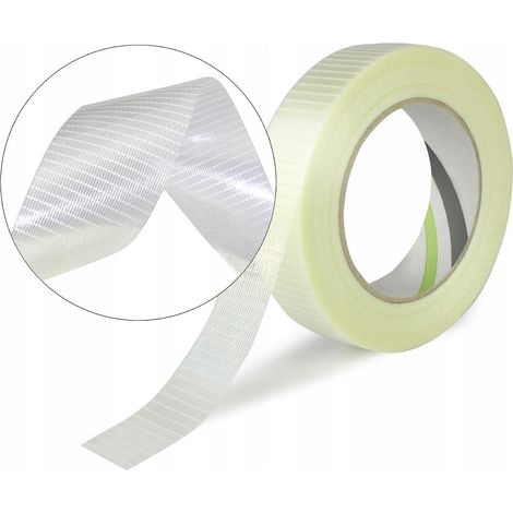 VERNETZTES FILAMENTBAND, GLASFASERVERSTÄRKT, 25 MM/50 M