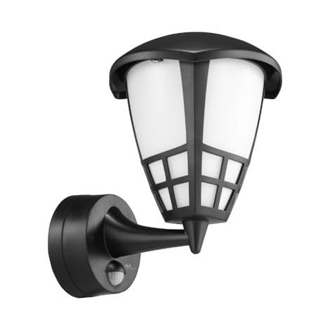 Lámpara exterior Maclean mce518 b sensor movimiento IP65 (1/3)