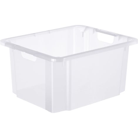 Rotho Drehstapelbox Reverso 46 l 56,5 x 44 x 26,5 cm Aufbewahrungsbox Stapelbox