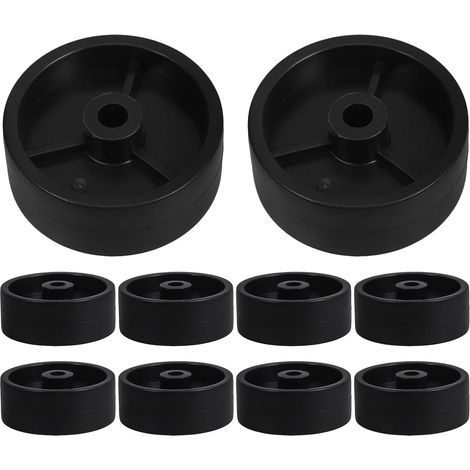 10 Stück Lenkrollen für Terrassenheizer 61 mm (1/5)
