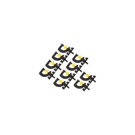 10x micro-asperseur rotatif 360°