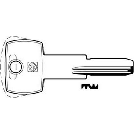 5PZ CHIAVI PUNZONATE PER CILINDRI IBFM 5 SPINE IBF3R - IBF3R
