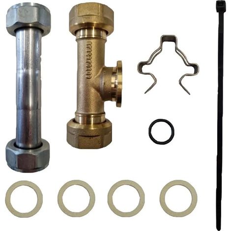 BOSCH Accessori per stazioni domestiche, set di conversione contatore di calore F8001, 7735600842