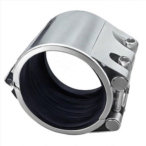 Werkzeug zur Reparatur von Rohrleckagen, Notfall-Reparaturset für Metallrohre, Reparaturwerkzeug für Edelstahlrohre (60 mm-65 mm/2,5 Zoll) (1/5)