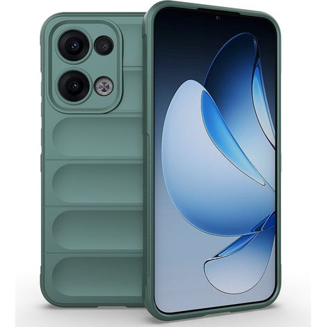 Oppo Reno 13 Gaming-Schutzhülle, stoßfest, Grün (1/5)