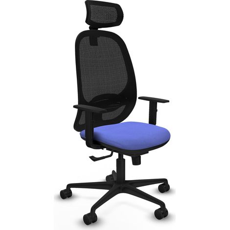 Bürostuhl piqueras y crespo Cilanco schwarz atmungsaktiv bequem (1/2)