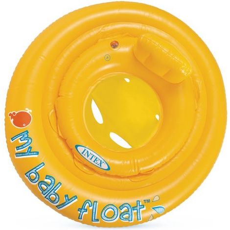 Bouée de bain gonflable pour bébé - Flotteur de natation bébé sûr et confortable - Pour piscine et vacances - Matériau robuste et design stable - Couleurs vives et ludiques - Facile à gonfler et trans