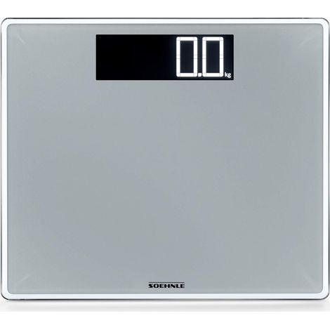 Soehnle Style Sense Comfort 600 Bilancia pesapersone, Bilancia digitale con portata fino a 200 kg, Bilancia pesa persona digitale con display LCD