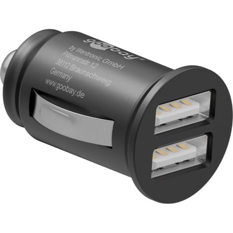 caricatore  adattatore porta usb auto camion macchina accendisigari 12-24v  12 watt (1/5)