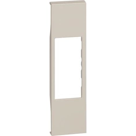 Cubierta de Bticino Living Now para conectores RJ11/45/V de Arena-KM07 (1/2)